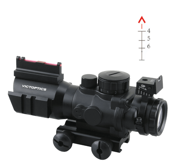 Bilde av Vector Optics - C1 ACOG Sikte - 4x32mm R�dpunkt 